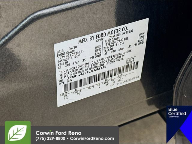 Certified 2020 Ford Edge SEL w/ Convenience Package AWD/4WD image 36