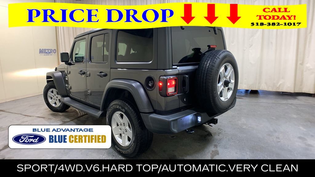 Used 2020 Jeep Wrangler Unlimited Sport S AWD/4WD image 4