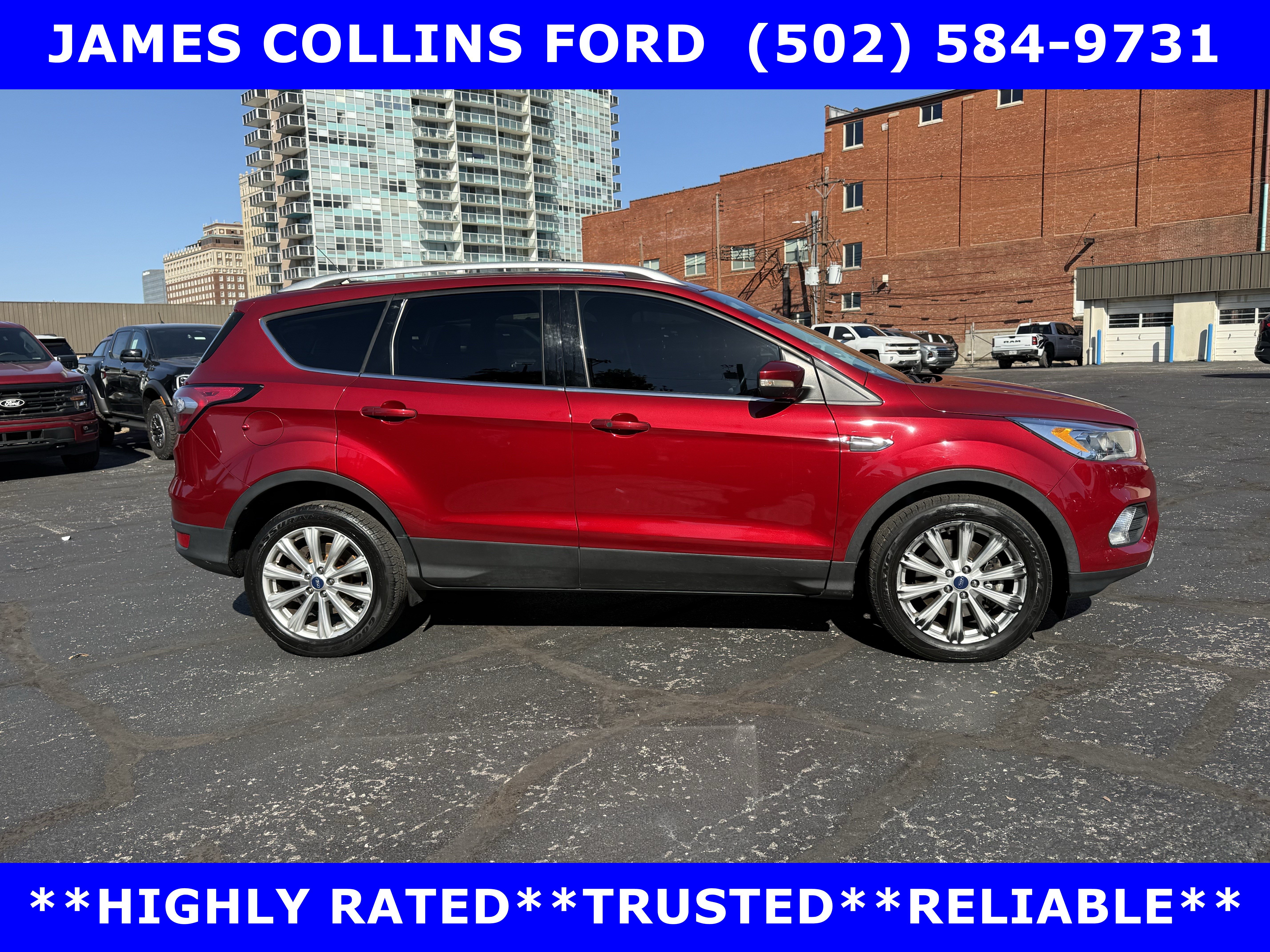 Certified 2017 Ford Escape Titanium FWD image 2