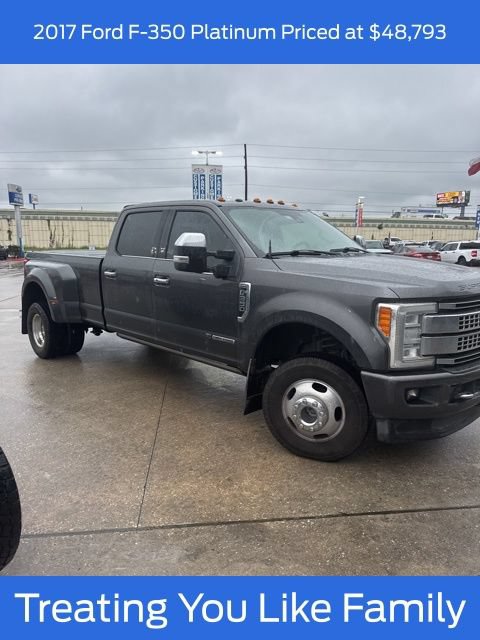 Certified 2017 Ford F350 Platinum w/ Platinum Ultimate Package