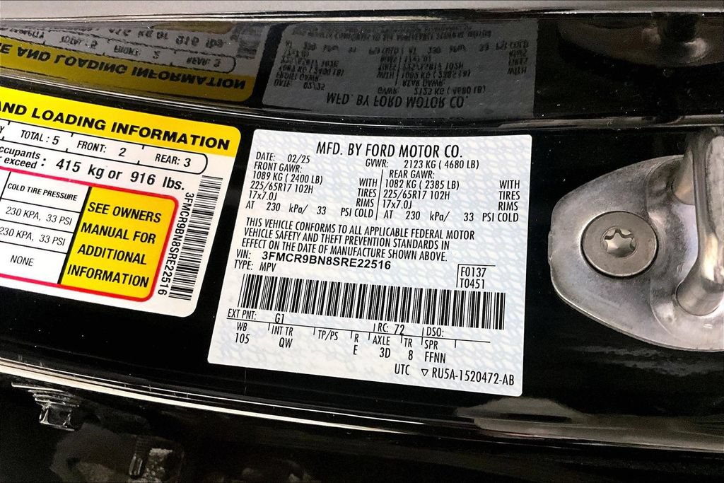 Certified 2025 Ford Bronco Sport Big Bend AWD/4WD image 26