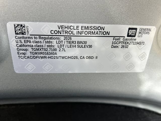 Used 2026 Chevrolet Colorado ZR2 w/ Technology Package AWD/4WD image 18