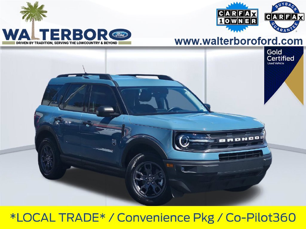 Certified 2023 Ford Bronco Sport Big Bend w/ Convenience Package AWD/4WD 360° Tour