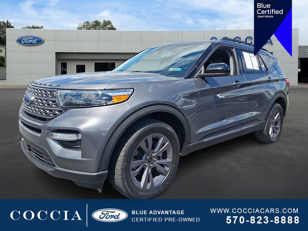 Certified 2022 Ford Explorer XLT w/ Equipment Group 202A