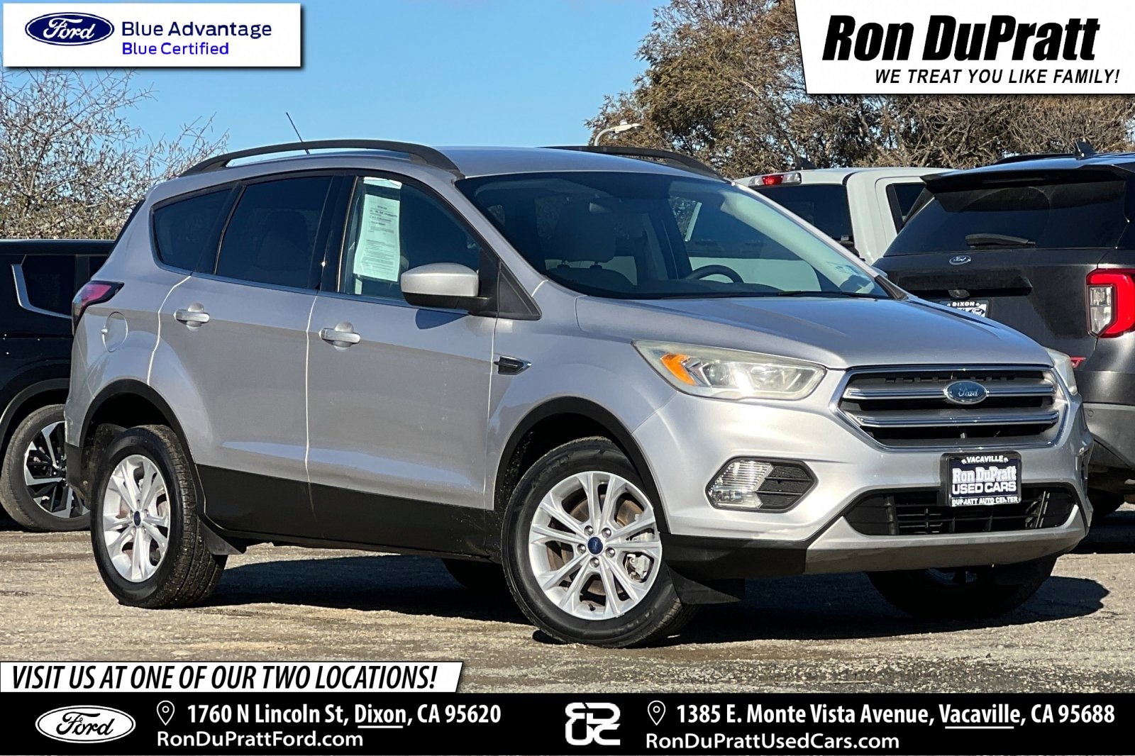 Certified 2017 Ford Escape SE w/ Equipment Group 201A