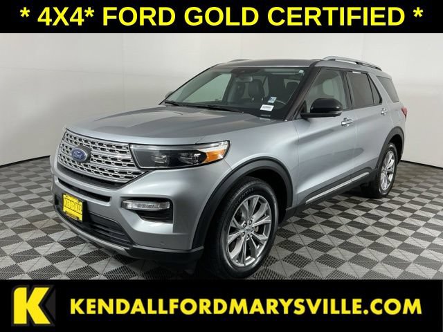 Certified 2023 Ford Explorer Limited AWD/4WD image 1