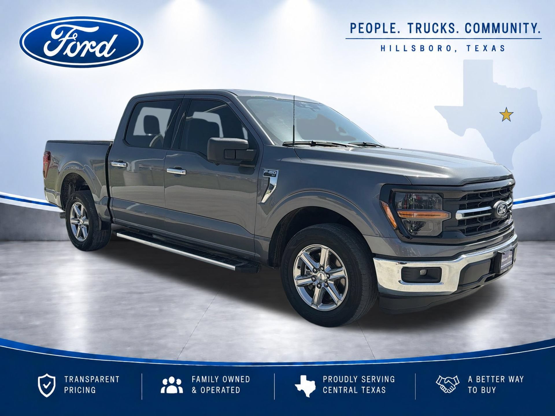 Certified 2024 Ford F150 XLT w/ Mobile Office Package RWD image 3