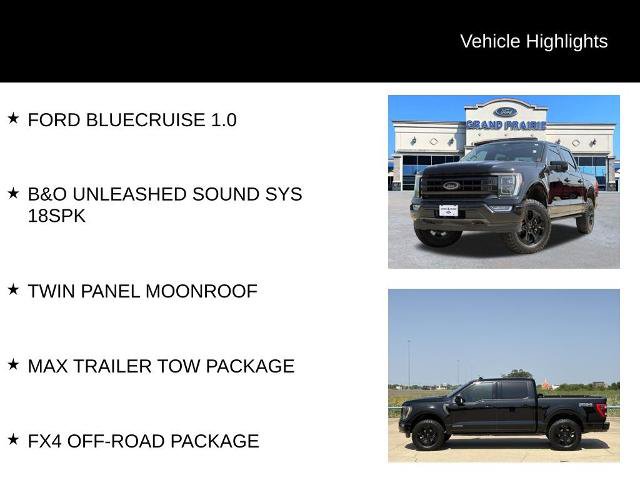 Certified 2023 Ford F150 Platinum w/ Equipment Group 701A High AWD/4WD image 5