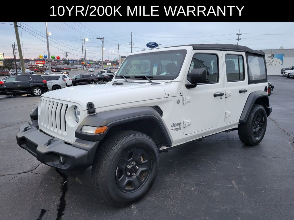 Used 2020 Jeep Wrangler Unlimited Sport image 2