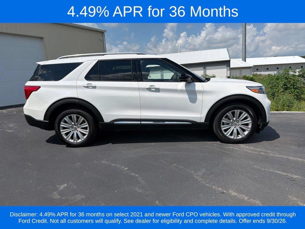 Certified 2023 Ford Explorer Limited w/ Limited Technology Package AWD/4WD image 3