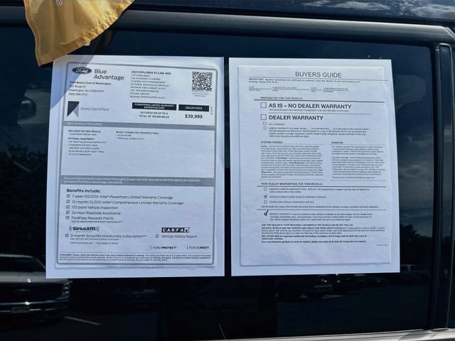 Certified 2025 Ford Explorer ST-Line AWD/4WD image 43