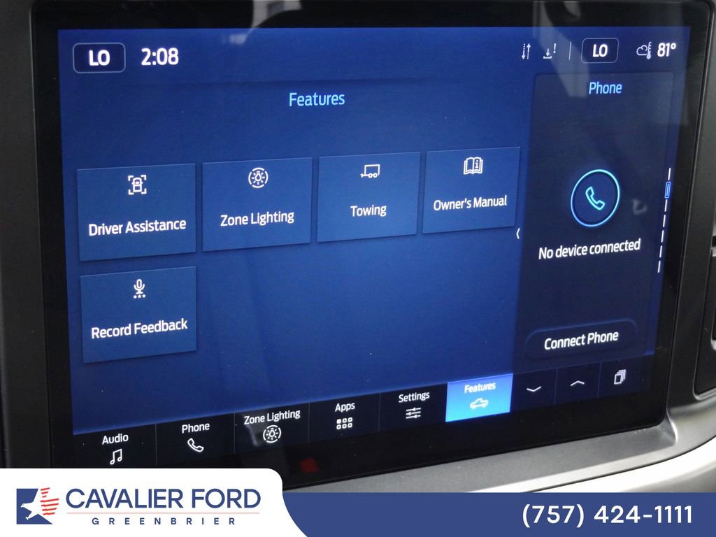 Certified 2025 Ford F150 XLT w/ Equipment Group 301A Standard AWD/4WD image 28