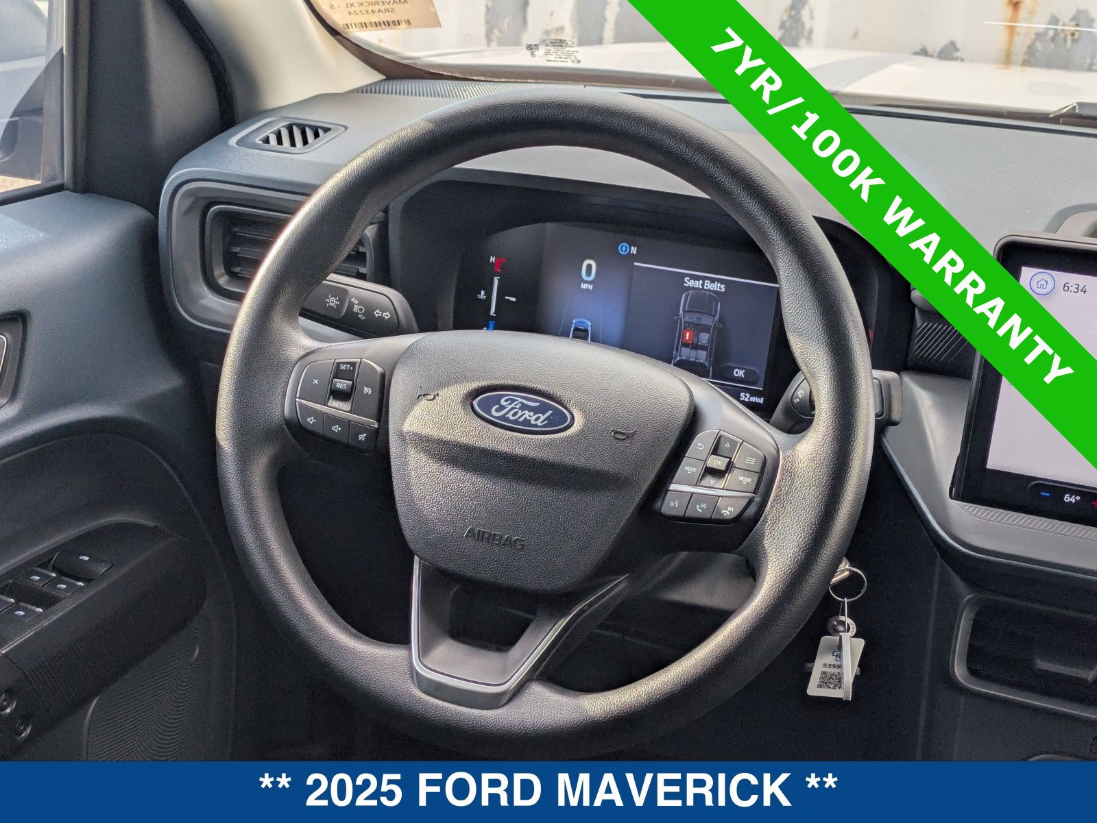 Certified 2025 Ford Maverick XL w/ Equipment Group 102A AWD/4WD image 20