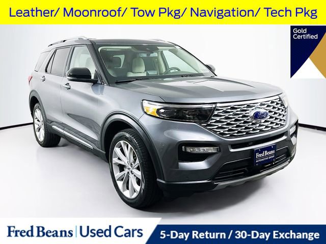 Certified 2024 Ford Explorer Platinum w/ Technology Package AWD/4WD image 1