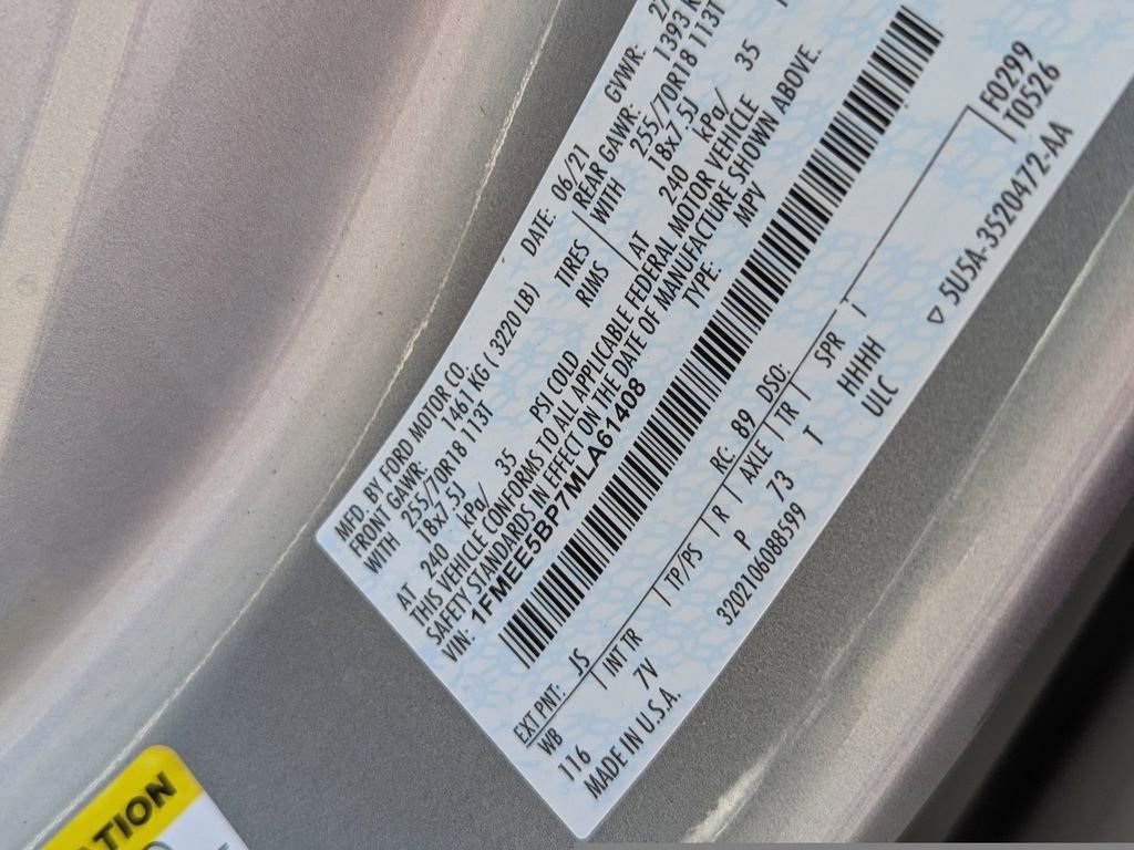 Certified 2021 Ford Bronco Outer Banks image 38