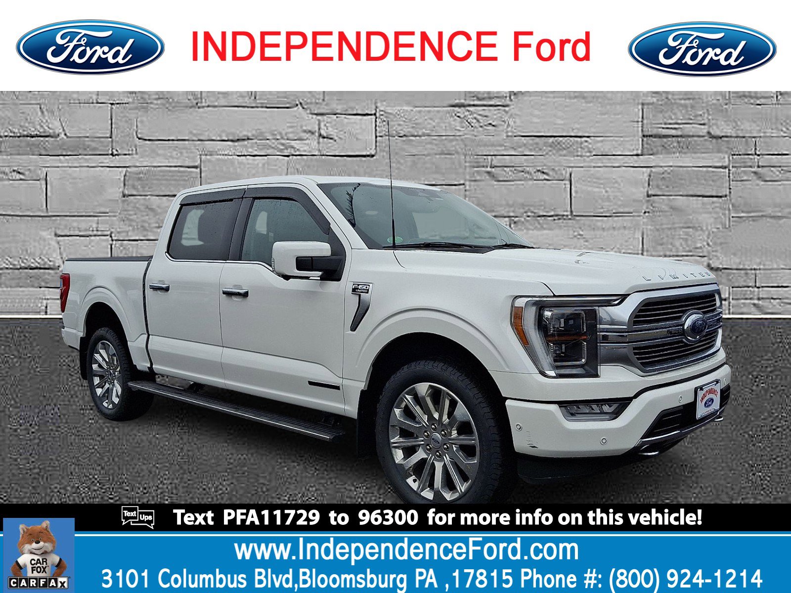 Certified 2023 Ford F150 Limited
