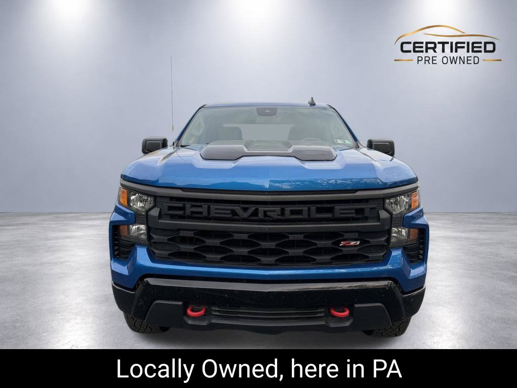 Used 2024 Chevrolet Silverado 1500 Custom Trail Boss w/ LPO, Dark Essentials Package AWD/4WD image 2