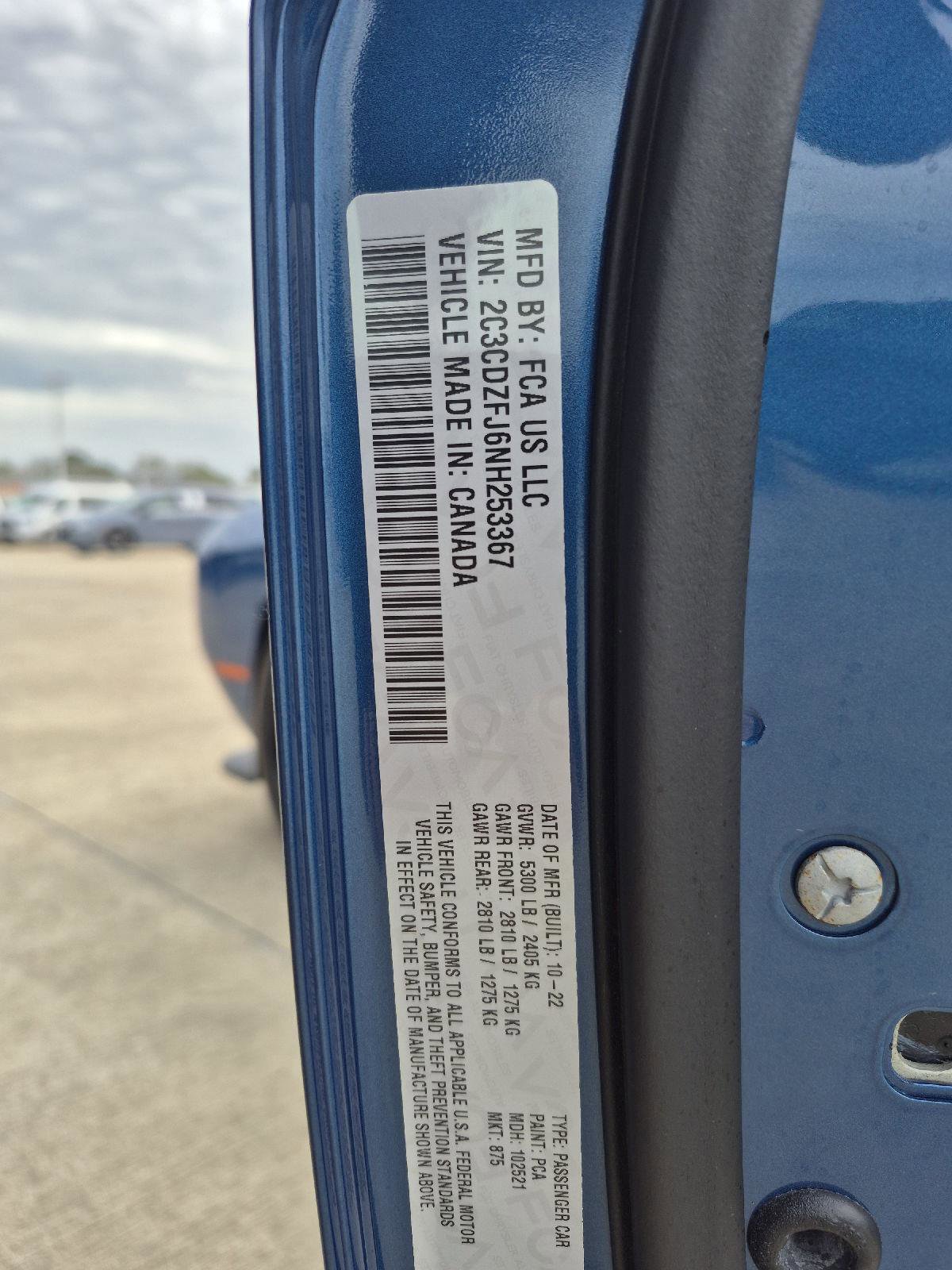 Used 2022 Dodge Challenger R/T Scat Pack w/ Dynamics Package image 21