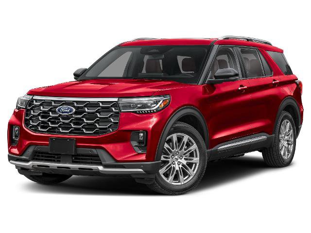 Certified 2025 Ford Explorer Platinum w/ LUX Leather Package