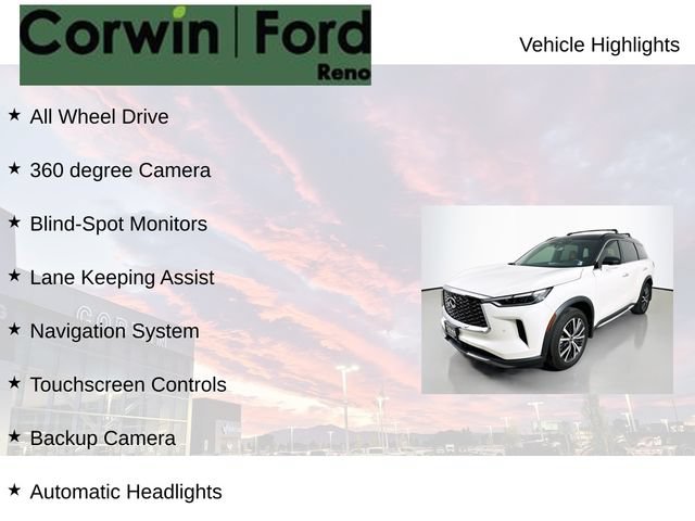 Used 2025 INFINITI QX60 Autograph w/ Cargo Package AWD/4WD image 8