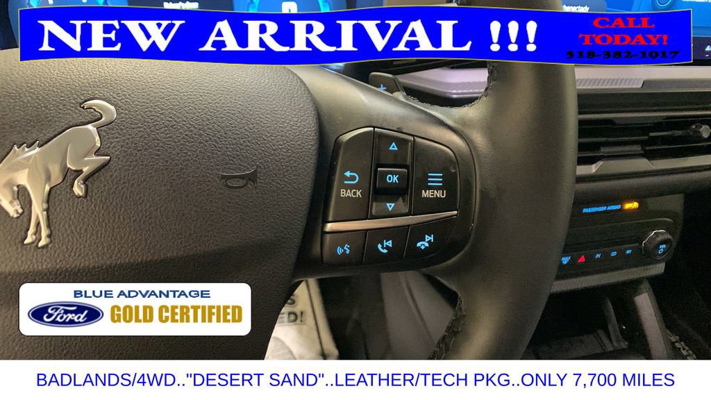 Certified 2025 Ford Bronco Sport Badlands w/ Badlands Tech Package image 35