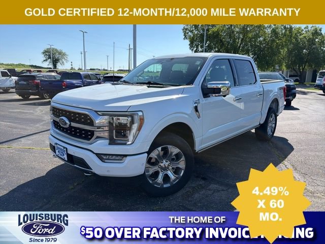 Certified 2023 Ford F150 Platinum w/ Equipment Group 701A High AWD/4WD image 1