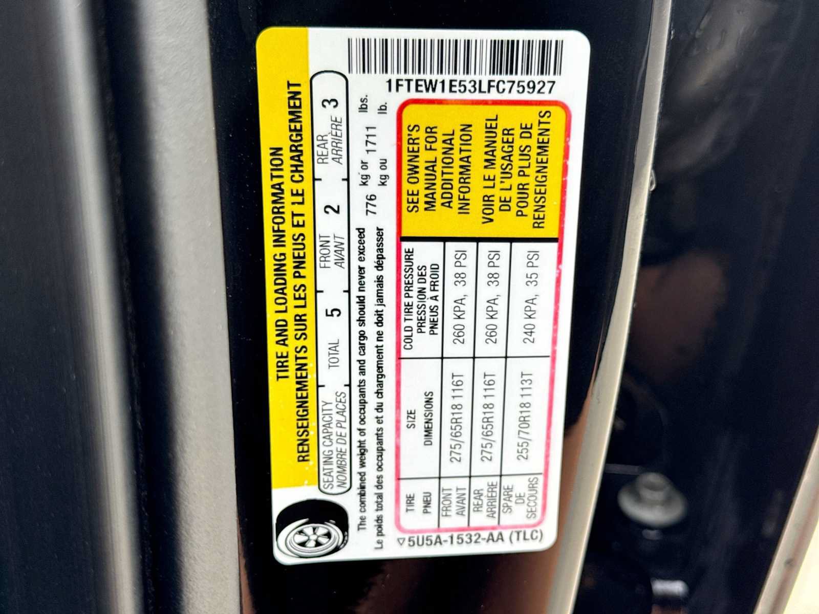 Certified 2020 Ford F150 XLT w/ Equipment Group 302A Luxury AWD/4WD image 34