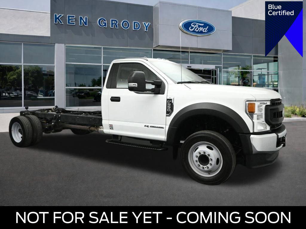 Certified 2020 Ford F550 2WD Regular Cab Super Duty