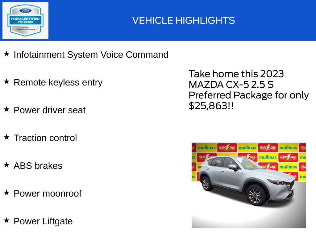 Used 2023 MAZDA CX-5 AWD 2.5 S image 18