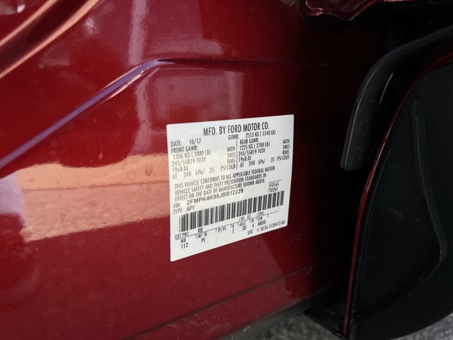Certified 2018 Ford Edge Titanium w/ Equipment Group 301A AWD/4WD image 25