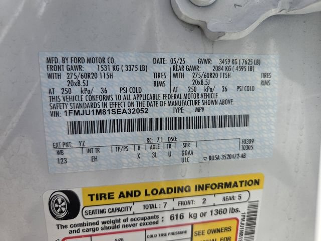 Certified 2025 Ford Expedition Platinum AWD/4WD image 22