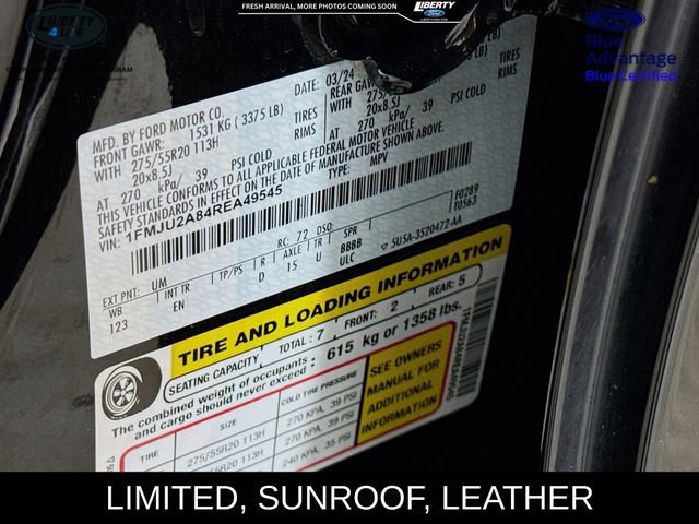 Certified 2024 Ford Expedition Limited image 35