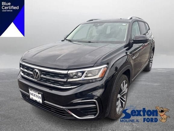 Used 2021 Volkswagen Atlas SEL R-Line AWD/4WD video 1