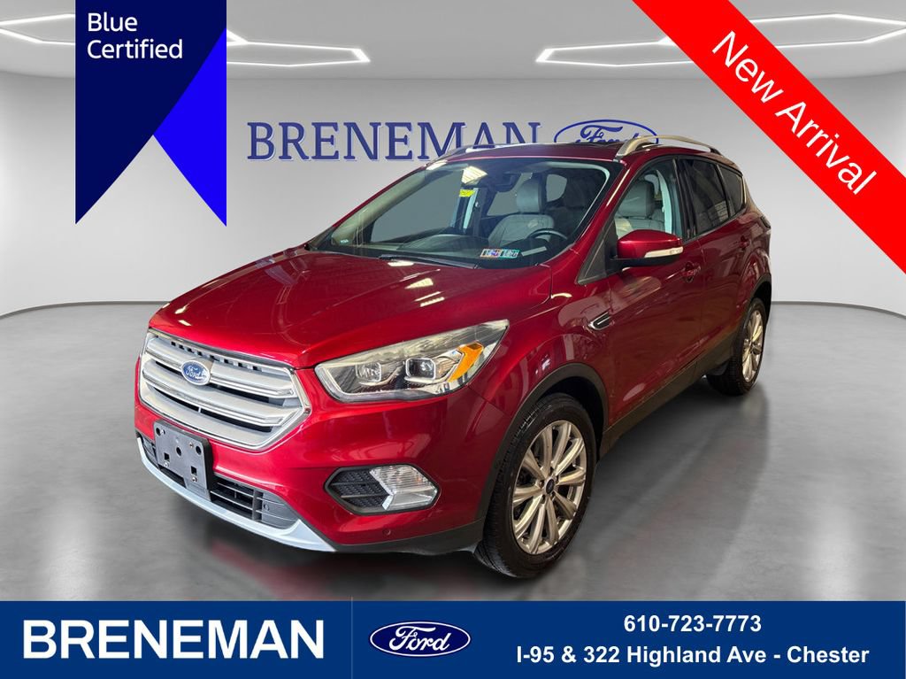 Certified 2018 Ford Escape Titanium w/ Ford Safe & Smart Package