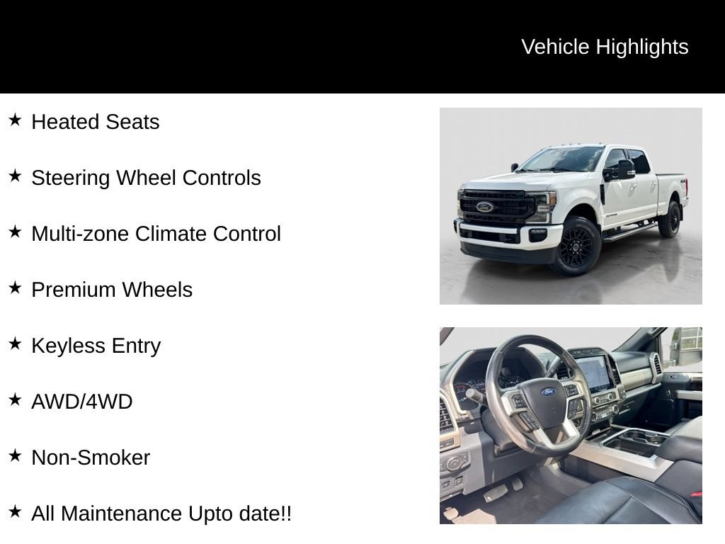 Certified 2022 Ford F350 Lariat w/ Black Appearance Package AWD/4WD image 27