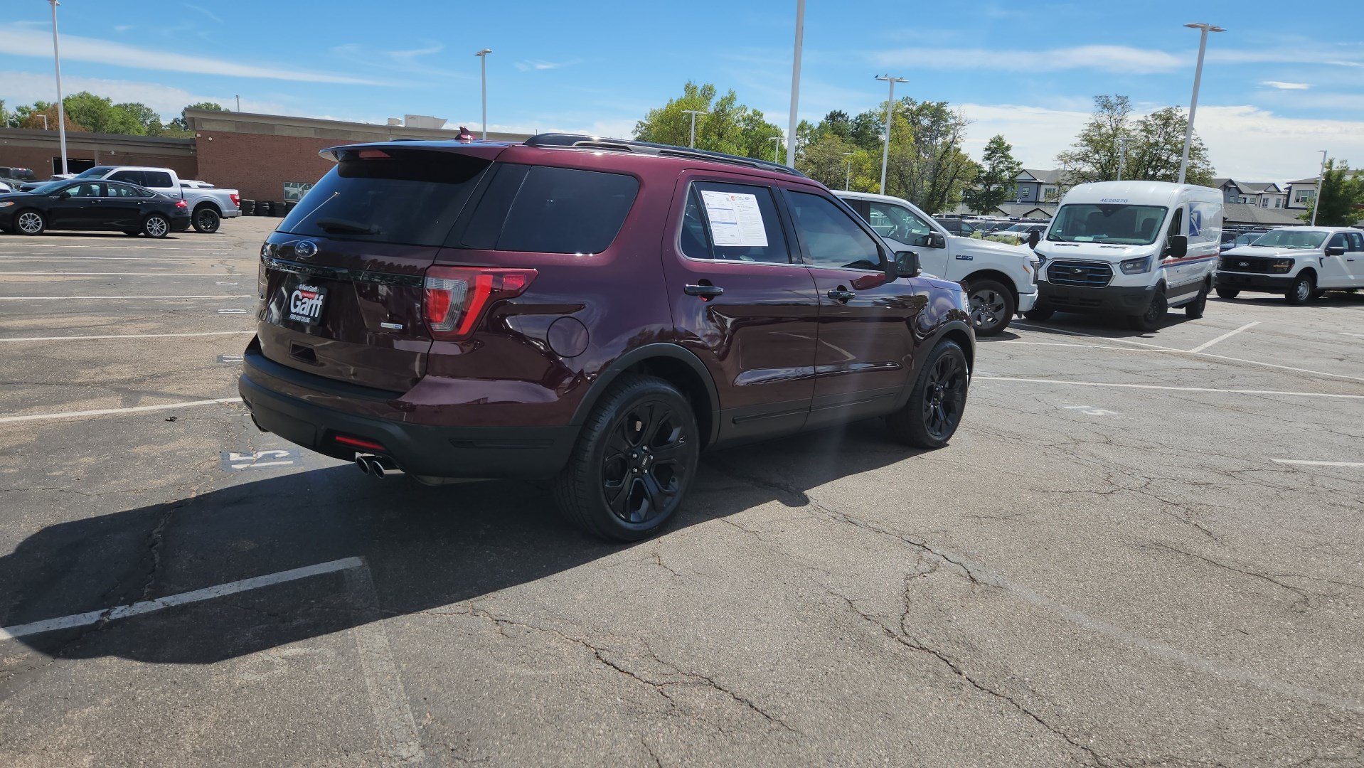 Certified 2019 Ford Explorer Sport w/ Equipment Group 401A AWD/4WD image 10