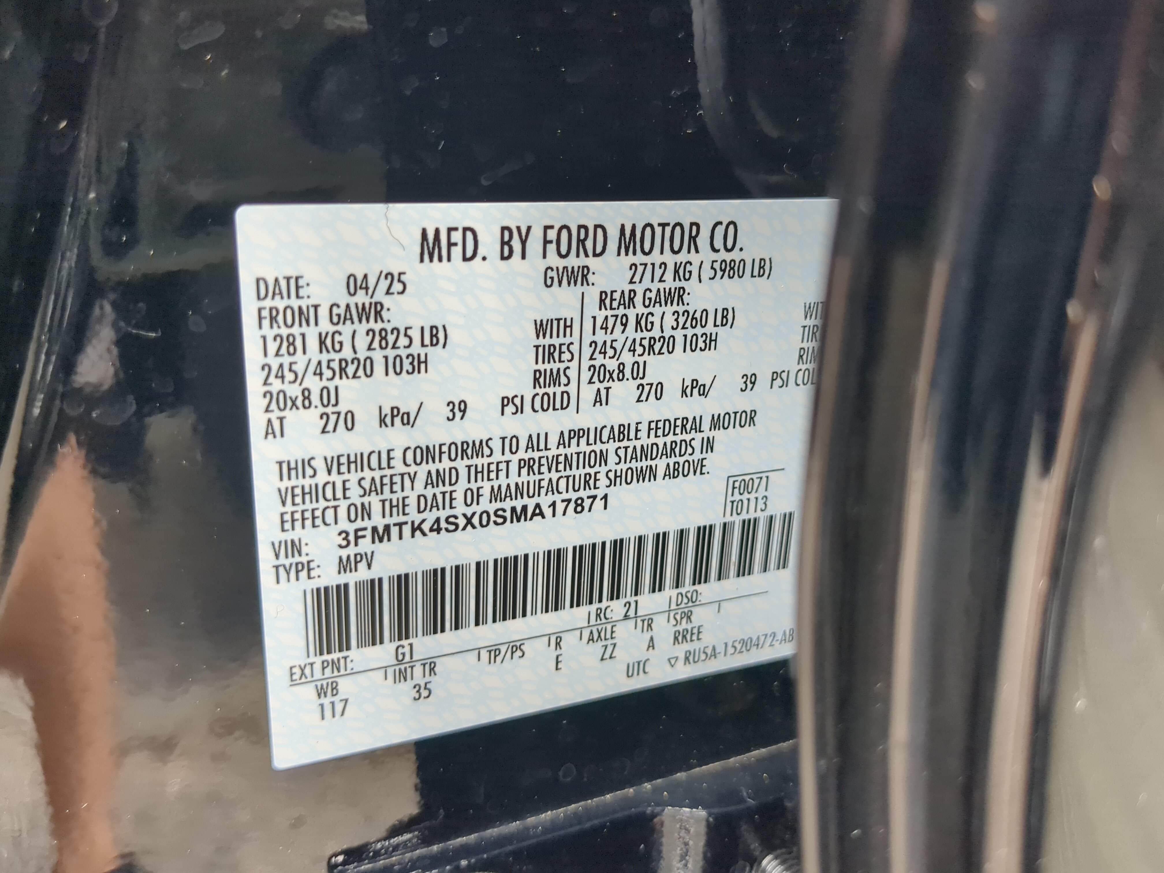 Certified 2025 Ford Mustang Mach-E GT AWD/4WD image 29