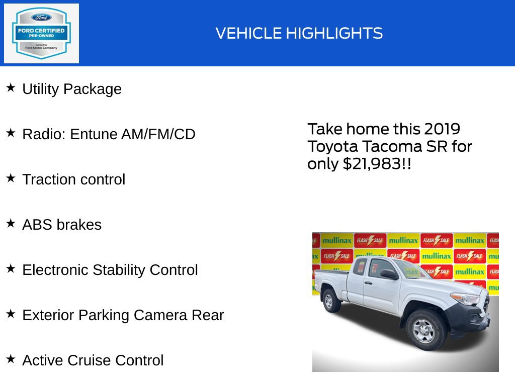 Used 2019 Toyota Tacoma SR RWD image 18