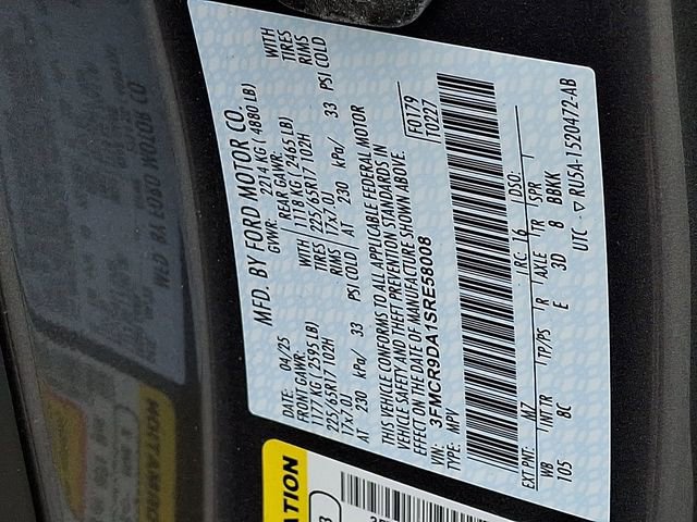 Certified 2025 Ford Bronco Sport Badlands AWD/4WD image 35
