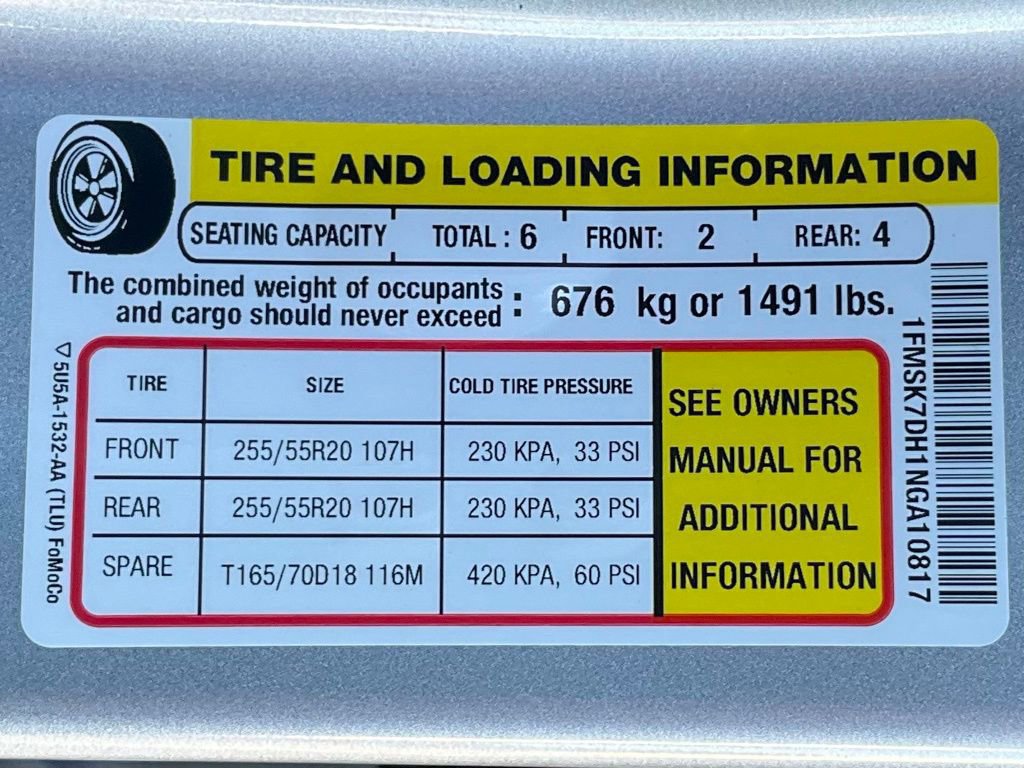Certified 2022 Ford Explorer XLT w/ Equipment Group 202A image 76