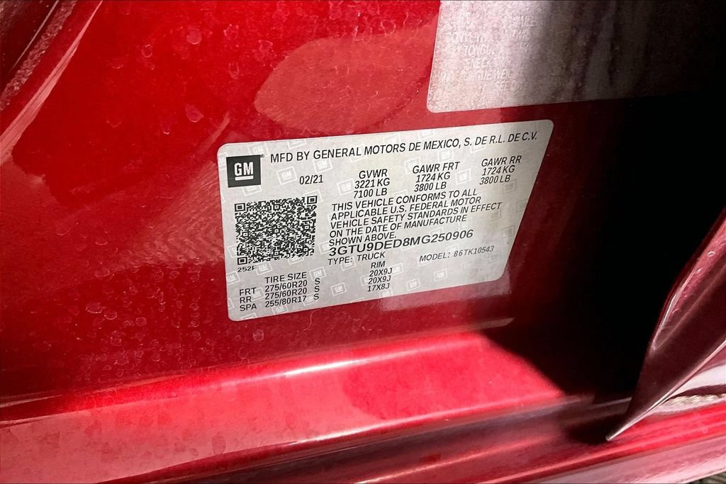 Used 2021 GMC Sierra 1500 SLT AWD/4WD image 26