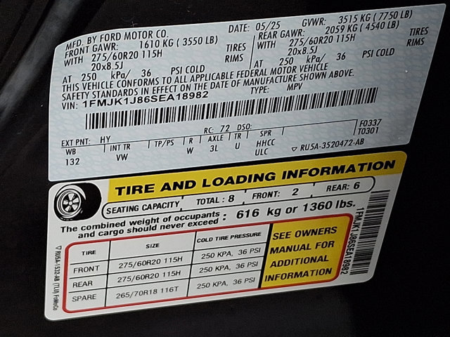 Certified 2025 Ford Expedition Max Active AWD/4WD image 27