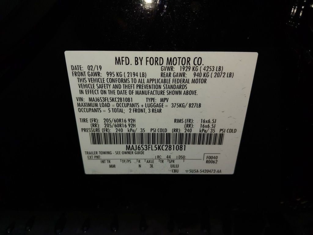 Certified 2019 Ford EcoSport S image 22