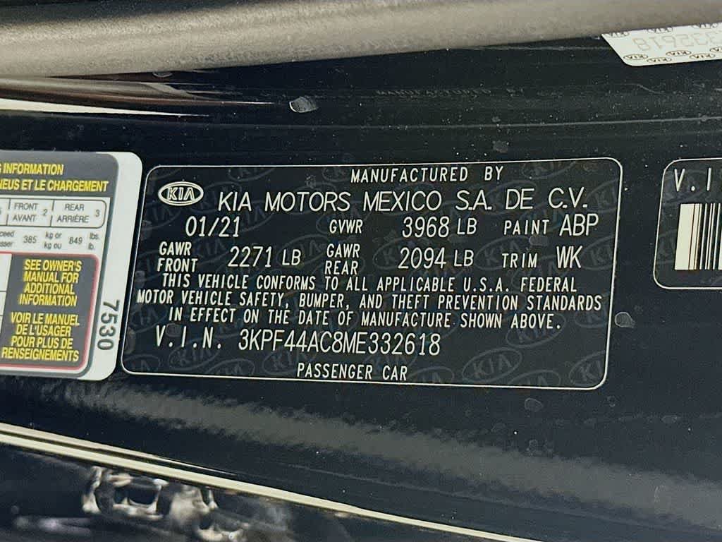 Used 2021 Kia Forte GT w/ GT2 Package FWD image 23