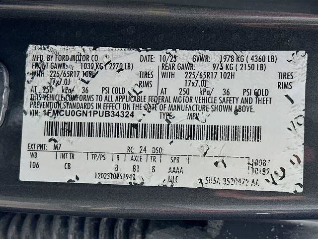 Certified 2023 Ford Escape Active FWD image 23