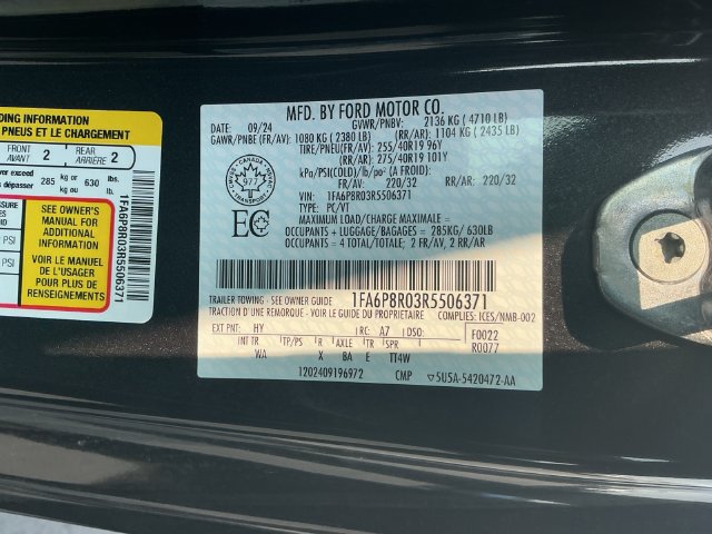 Certified 2024 Ford Mustang Dark Horse RWD image 24