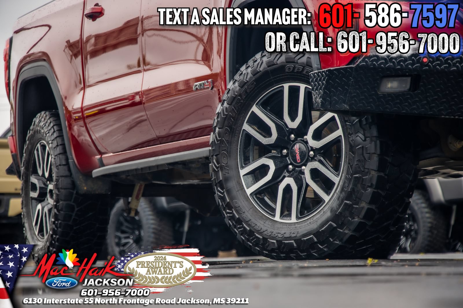 Used 2024 GMC Sierra 1500 AT4 w/ Technology Package AWD/4WD image 2