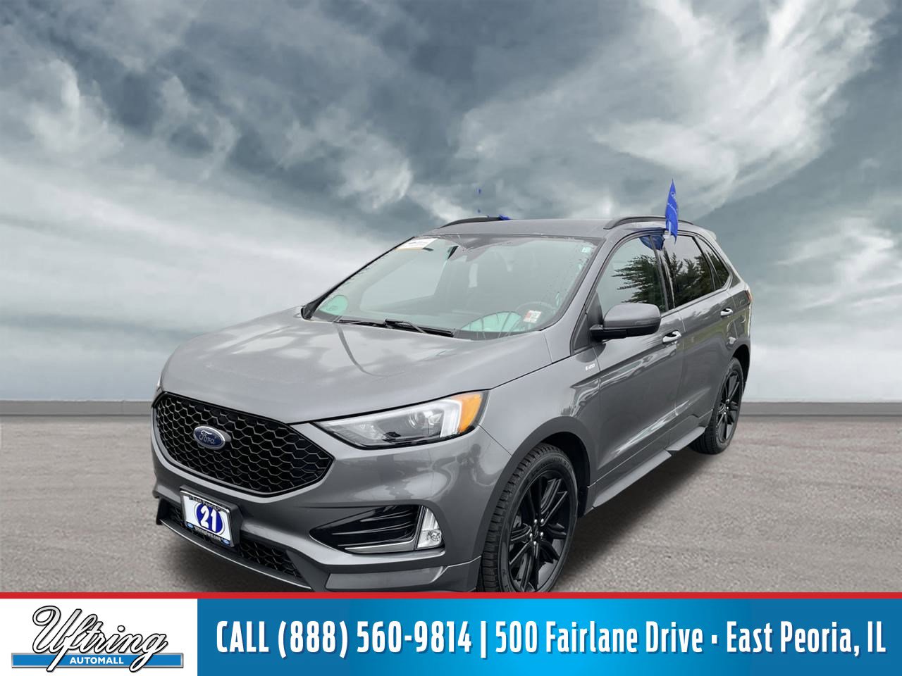 Certified 2021 Ford Edge ST-Line