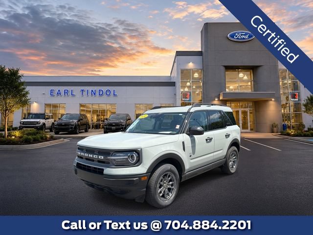 Certified 2024 Ford Bronco Sport Big Bend