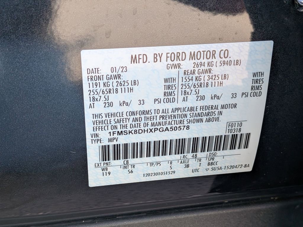 Certified 2023 Ford Explorer XLT w/ Equipment Group 202A AWD/4WD image 24